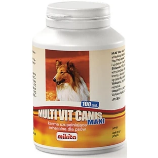MIKITA MULTI VIT CANIS MAXI 100 TABLETTEN