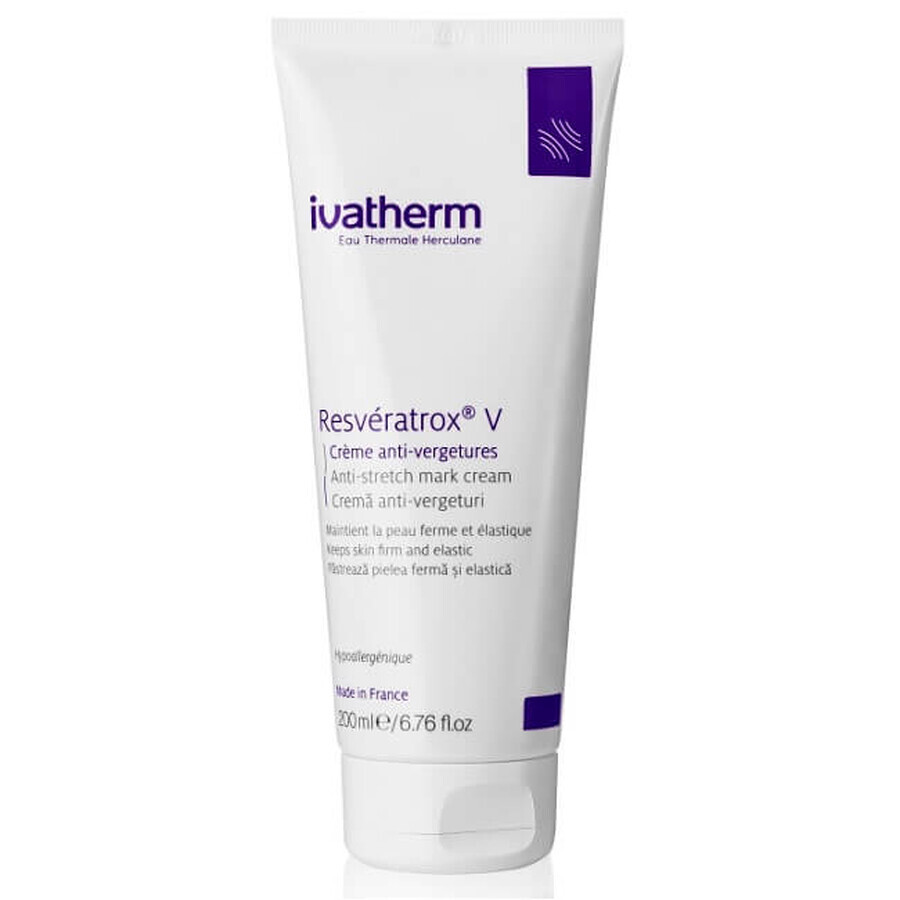 Anti stretch mark cream Resveratrox V, 200 ml, Ivatherm