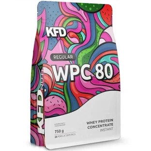 KFD WPC 80 Regular Protein vanilla and strawberry flavor 750g