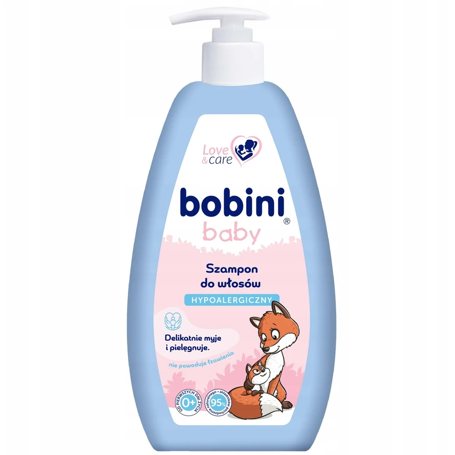 BOBINI Baby Hypoallergenic Baby Hair Shampoo ...