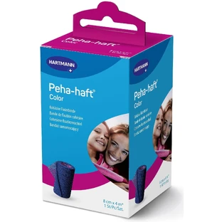 Cinta elástica Peha-Haft color azul 8 cm x 4 m 1 pieza