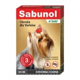 Sabunol GPI vlooienband 35cm zwart decoratief