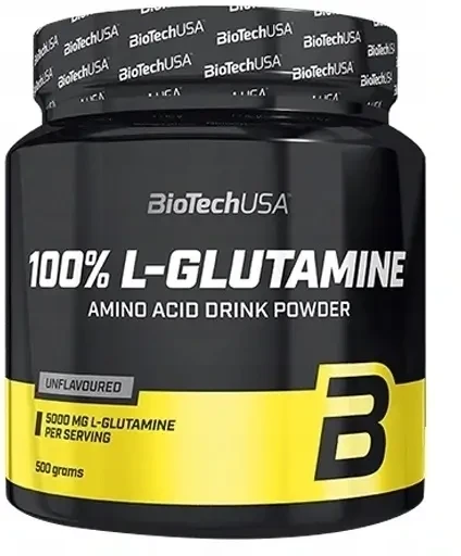 BioTech USA L-Glutamine 100% 500 g