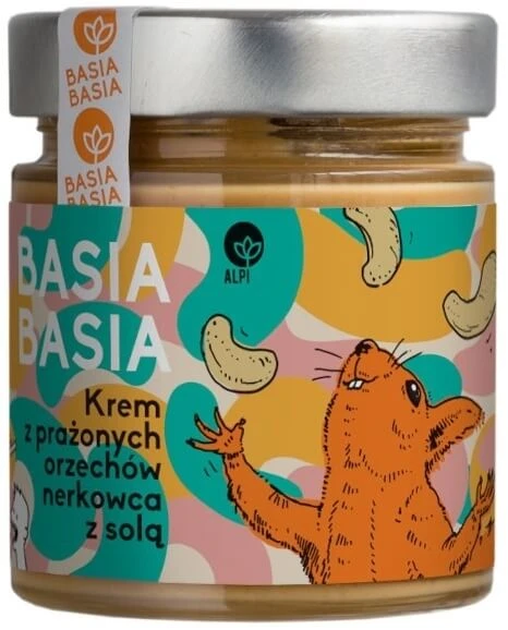 Basia Basia - Alpi Cashewroom met Zout 200 g