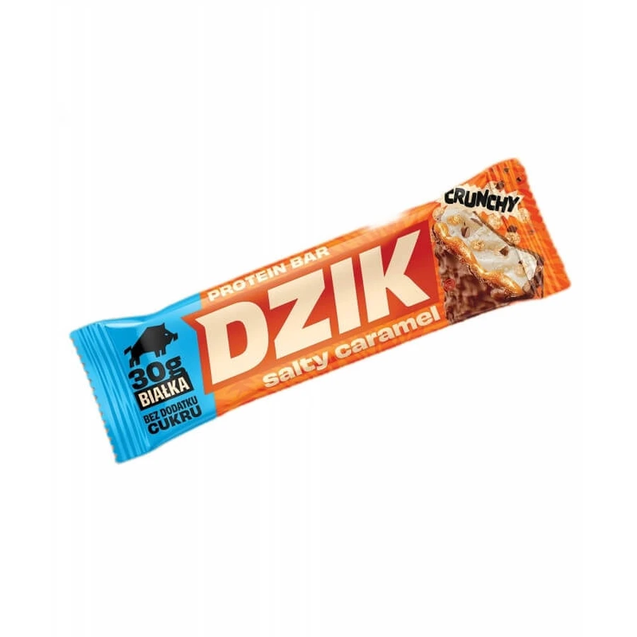 WK DZIK Barretta proteica croccante al carmelo salato 73 g
