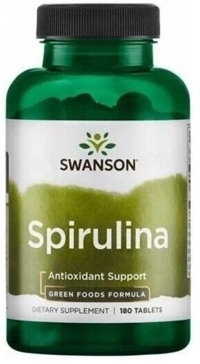 Swanson Spirulina 180 tabletten