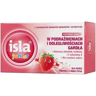 Isla Junior, 50 zuigtabletten