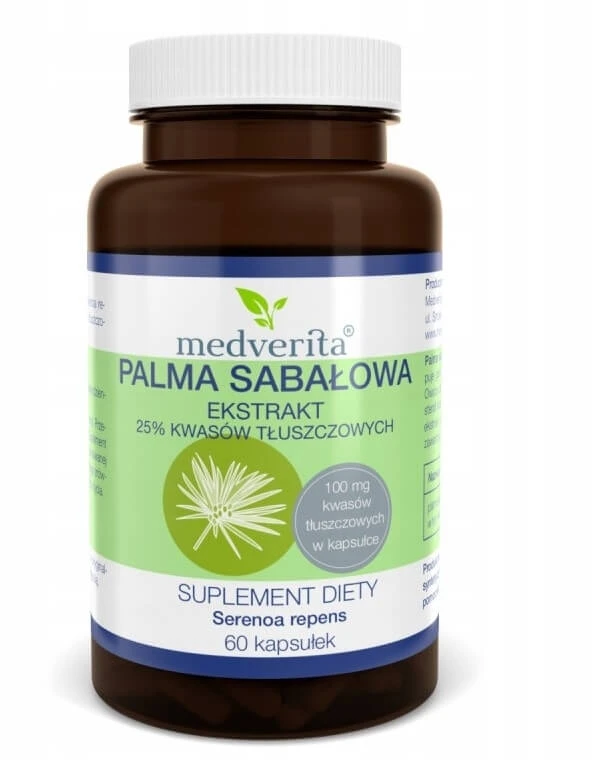 Medverita Sabal Palm 60 capsules