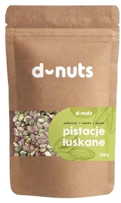 D-noten Pistaches gedopt hele noten 250 g