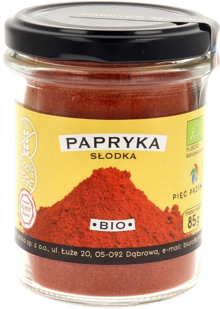 Five Transformations Glutenvrije gemalen zoete paprika BIO 85 g