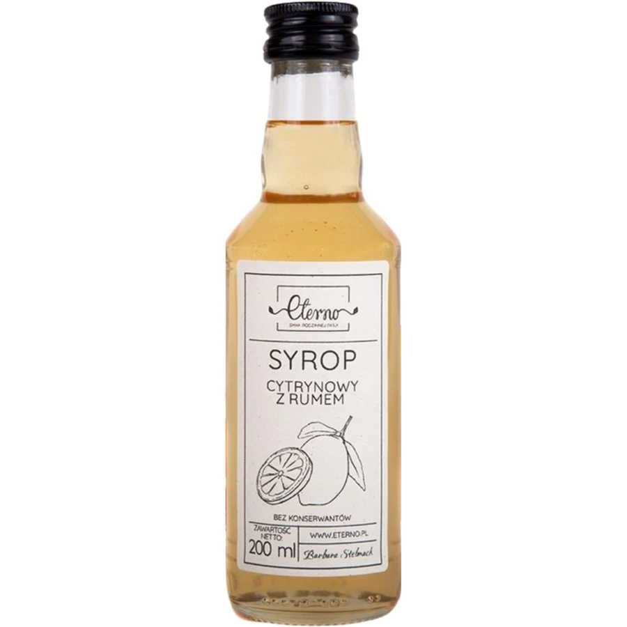 Eterno Sirop de citron au rhum 200 ml