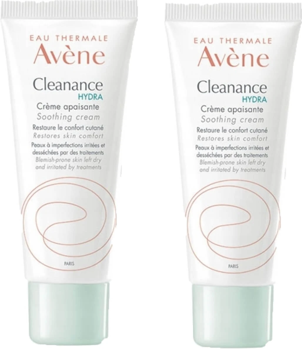 Avene Cleanance Hydra Kalmerende Crème 40ml Multiverpakking × 2