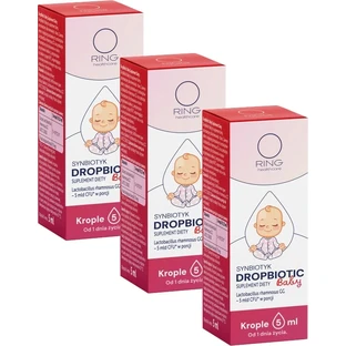 Ring Dropbiotic Babydruppels 5 ml Multi-pack × 3