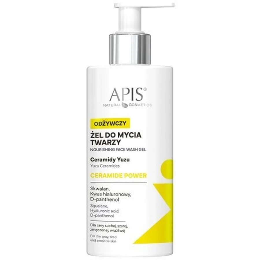 Apis Ceramide Power Voedende gezichtsreinigingsgel voor droge huid ...