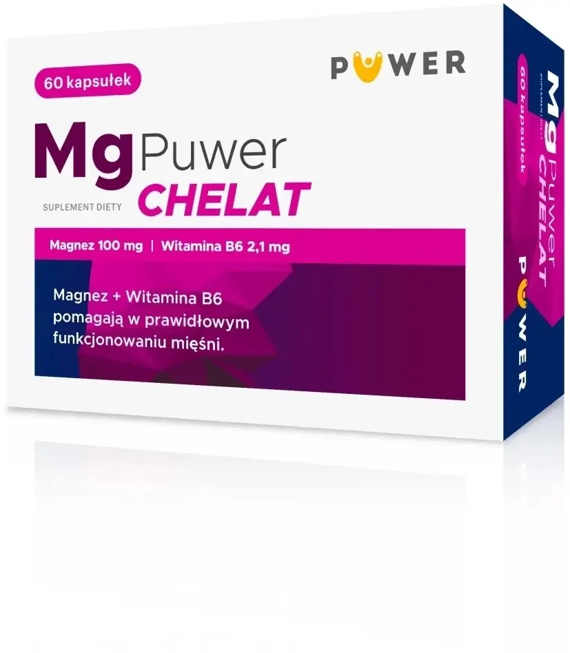 Puwer magnesiumchelaat 60 capsules