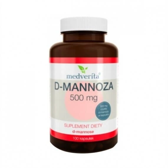 Medverita D-mannose 500 mg 100 capsules