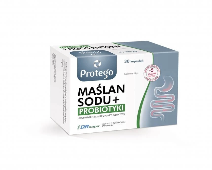 Protego Natriumbutyraat + Probiotica 30 capsules