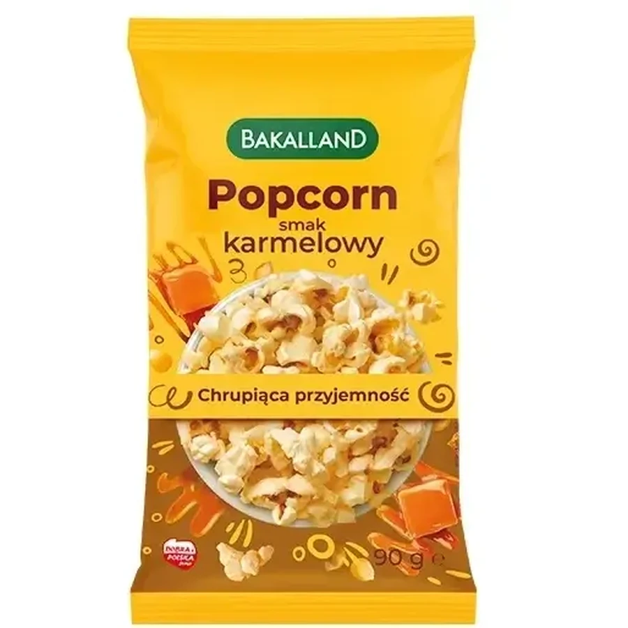 Bakalland Popcorn met karamelsmaak 90 g