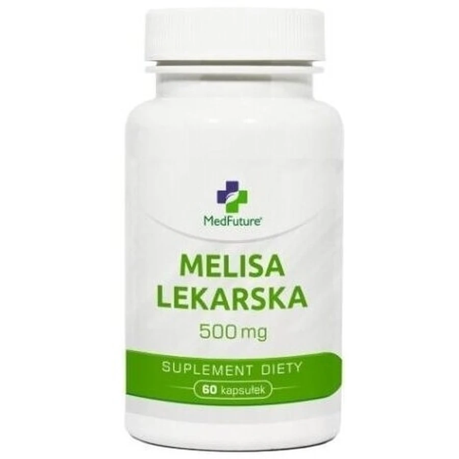 MedFuture Medicinal Melissa 500 mg 60 gélules