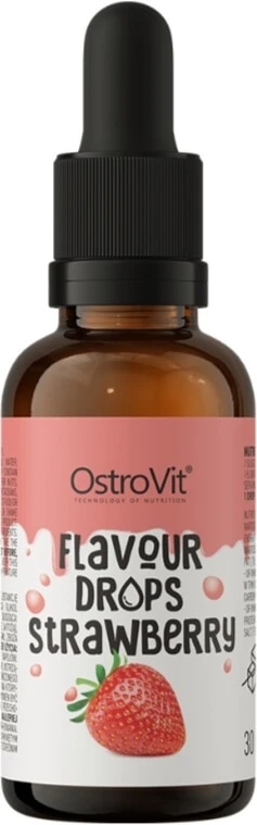OstroVit Aardbei levensmiddelenaroma 30 ml