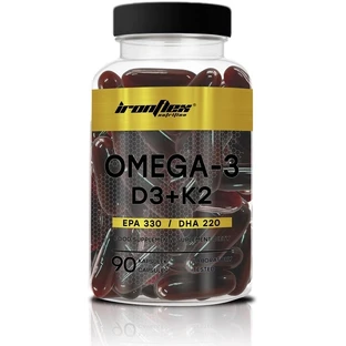 IronFlex Omega 3+D3+K2 90 capsules