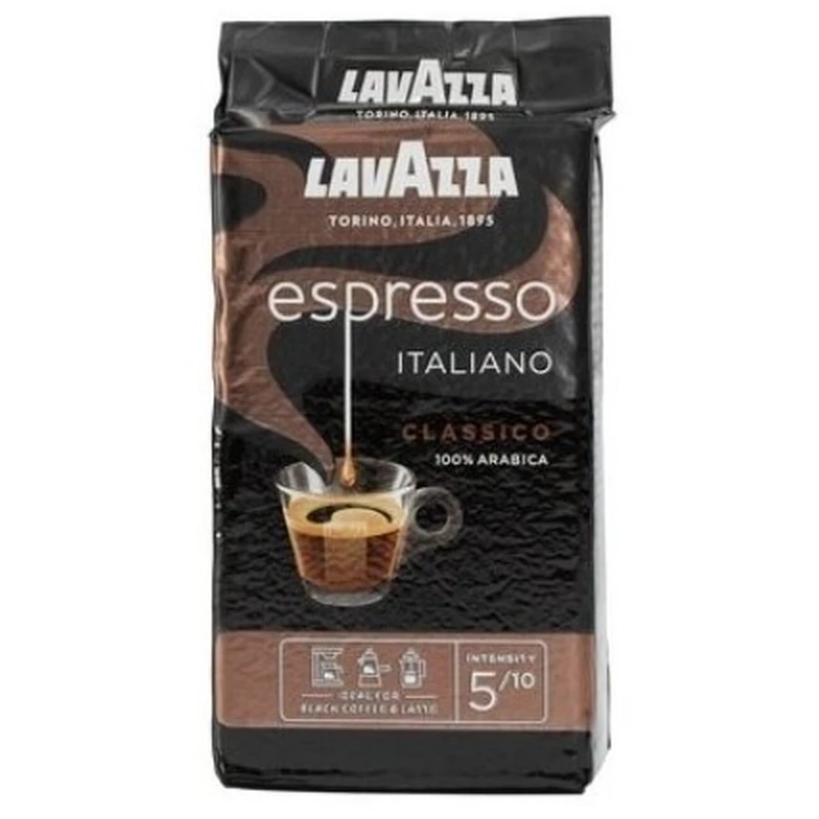 LAVAZZA Lavazza Espresso 100% Arabica Gemalen Koffie 250g