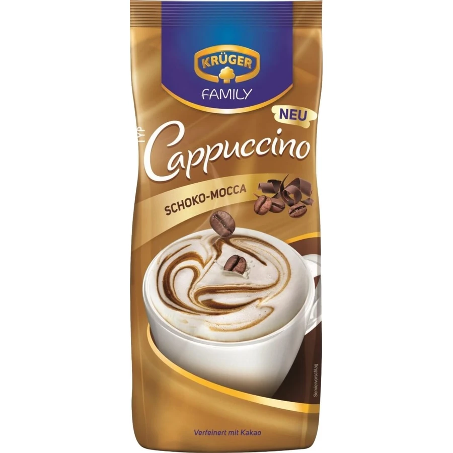 Kruger Family Cappuccino Schoko Mocca Instant Coffee ...