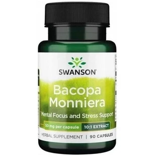 Swanson Bacopa Monniera 10:1 extract 90 capsules