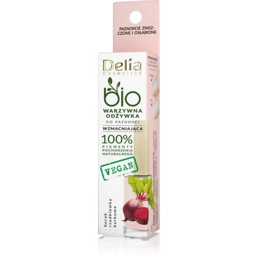 DELIA Bio Strengthening Nail Conditioner with beet 11 ml
