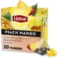 Lipton zwarte express thee met perzik uit Griekenland 20 ...