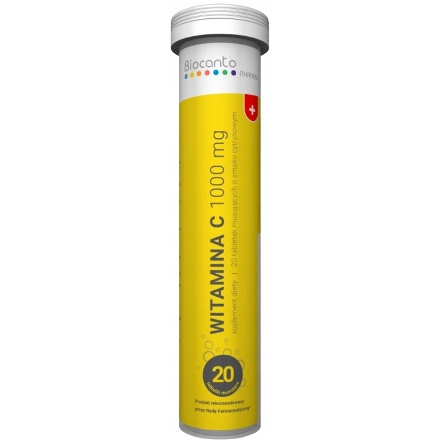 Vitamine C 1000 mg 20 bruistabletten