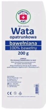 ABC Eerste Hulp Kit Katoenen verbandwatten 200 g