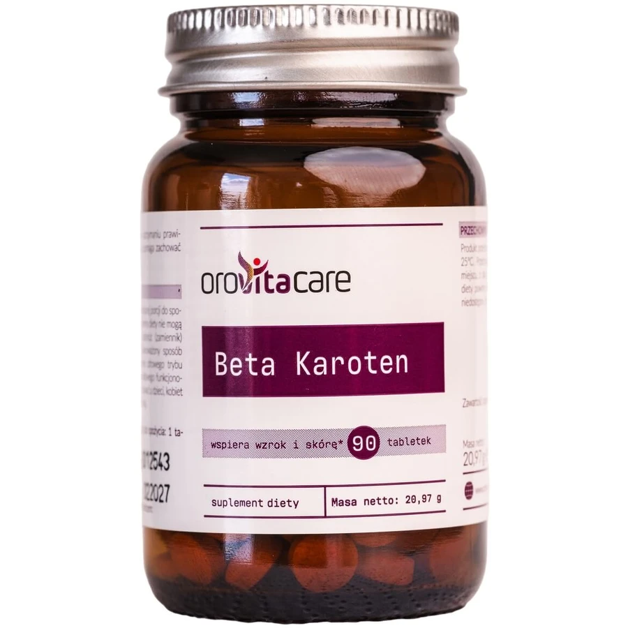 Orovitacare Beta Carotene 90 tablets