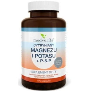 Medverita Magnésium + Potassium + P-5-P 100 gélules