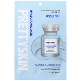 PRETTYSKIN AMPOULE Masque en feuilles ACIDE HYALURONIQUE pour une ...
