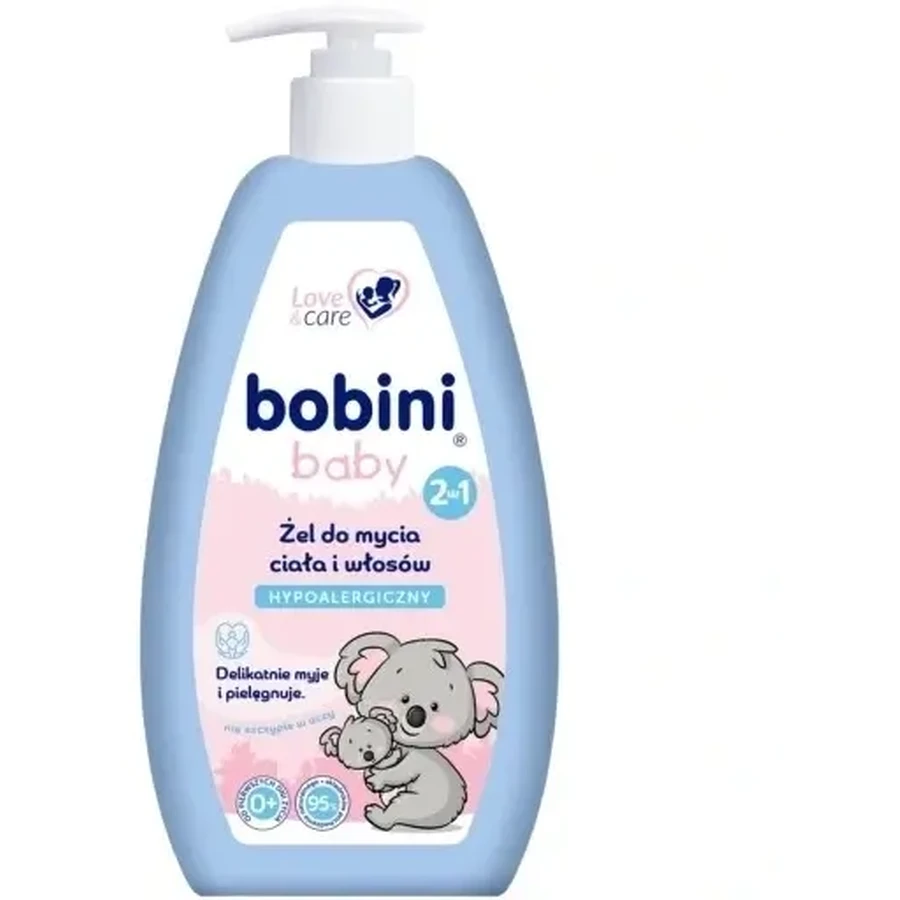 BOBINI Baby Hypoallergene Lichaams- en Haarwasgel voor ...