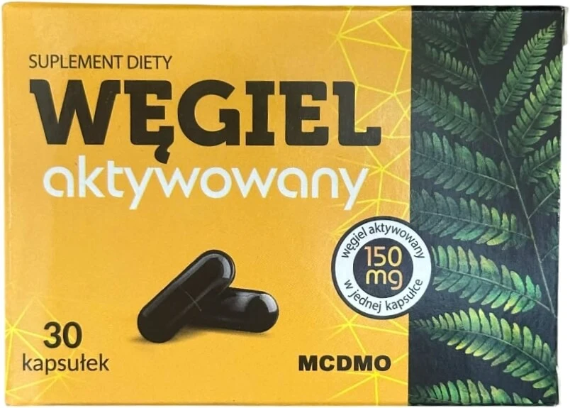 Actieve kool 150 mg 30 capsules