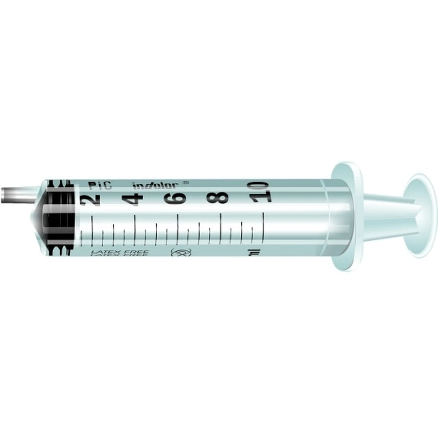 PIC-spuit 10ml excentrisch 1 stuk