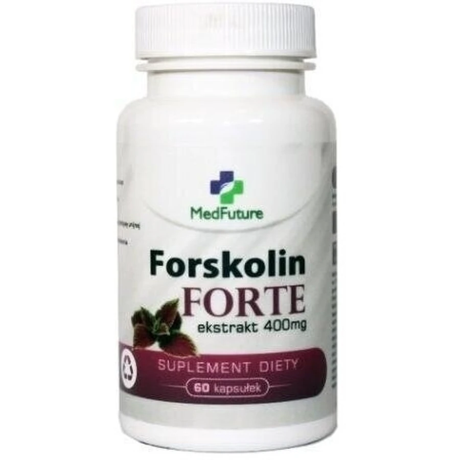 MedFuture Forskolin Forte extracto 400 mg 60 cápsulas.