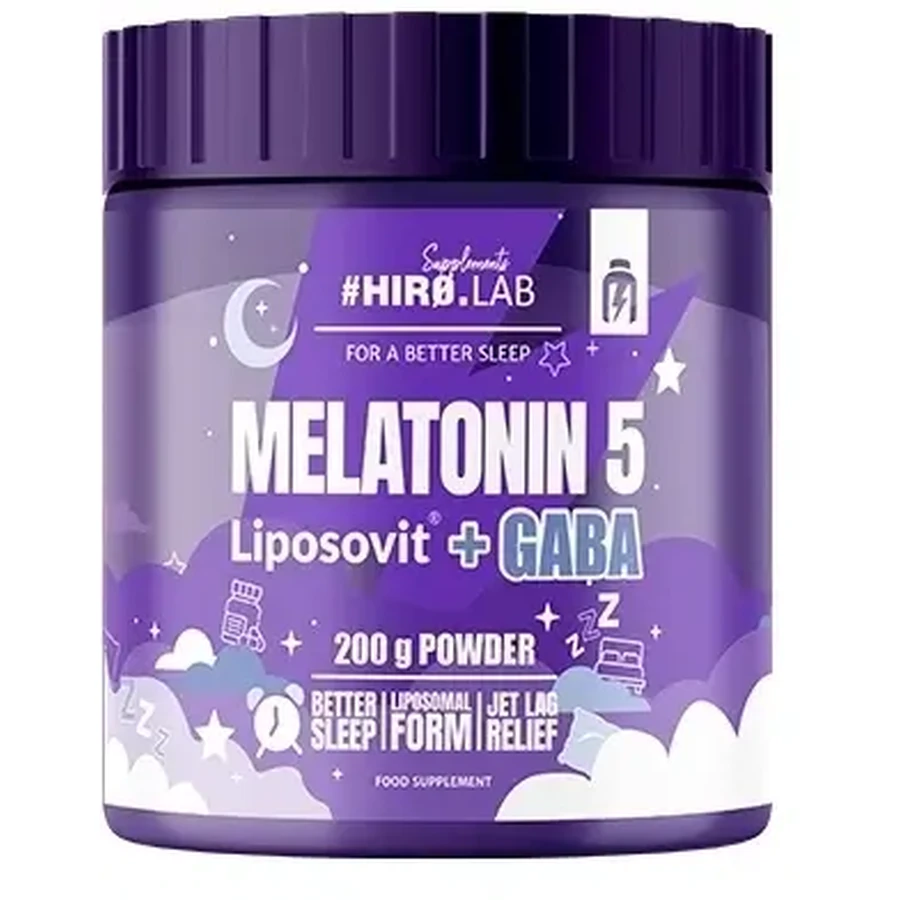 HIRO.LAB Melatonin 5 Liposovit + GABA 200 g