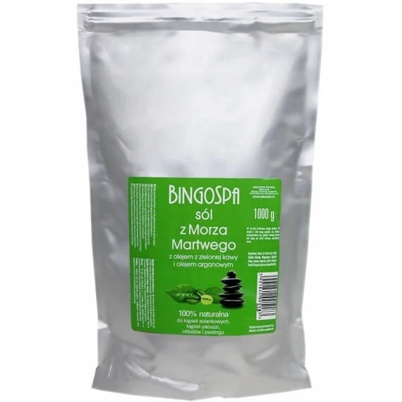BINGOSPA Dode Zee Zout met Groene ...