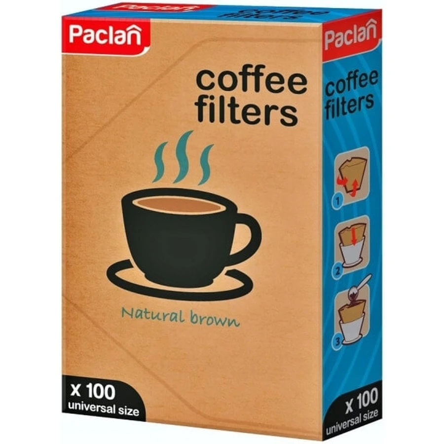 Paclan Universele koffiefilters, 100 stuks