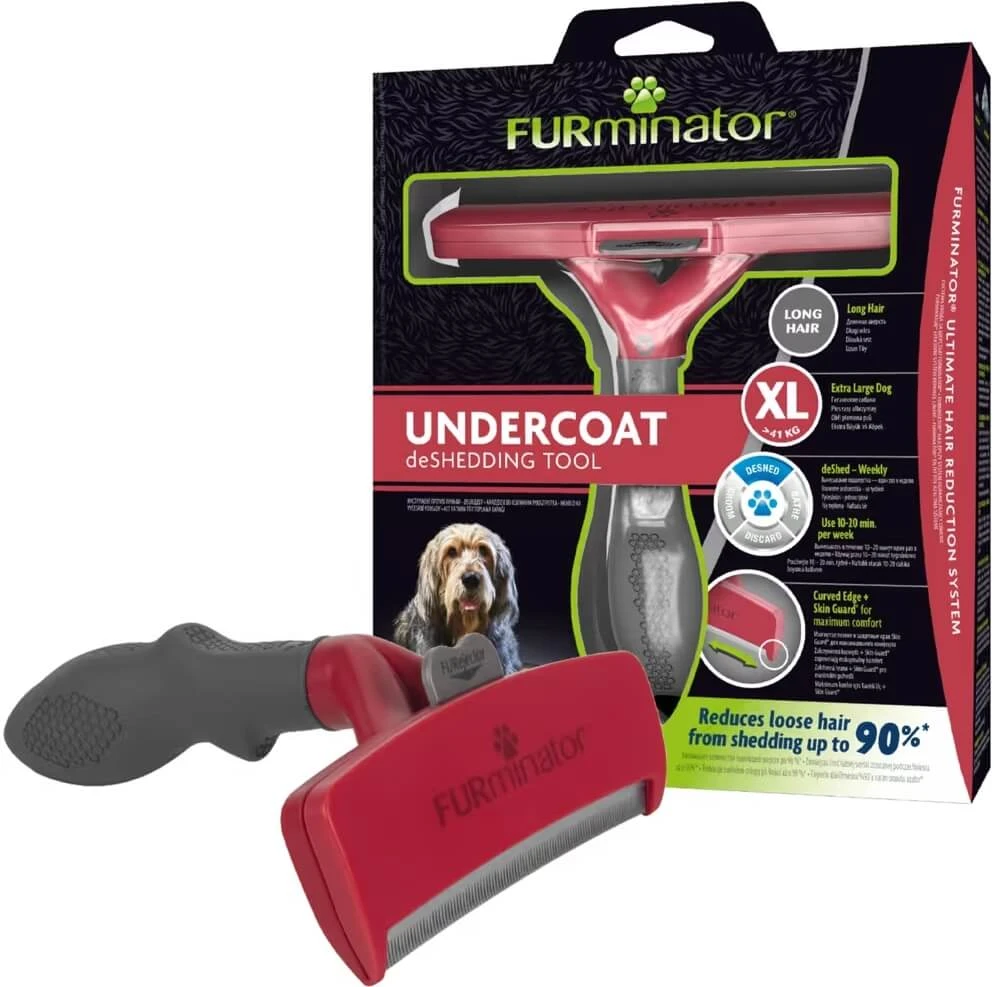 FURminator borstel voor langharige honden Giant