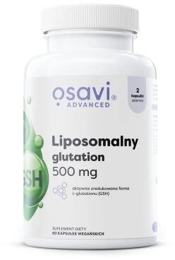 Osavi Liposomaal Glutathion 500 mg, 60 capsules