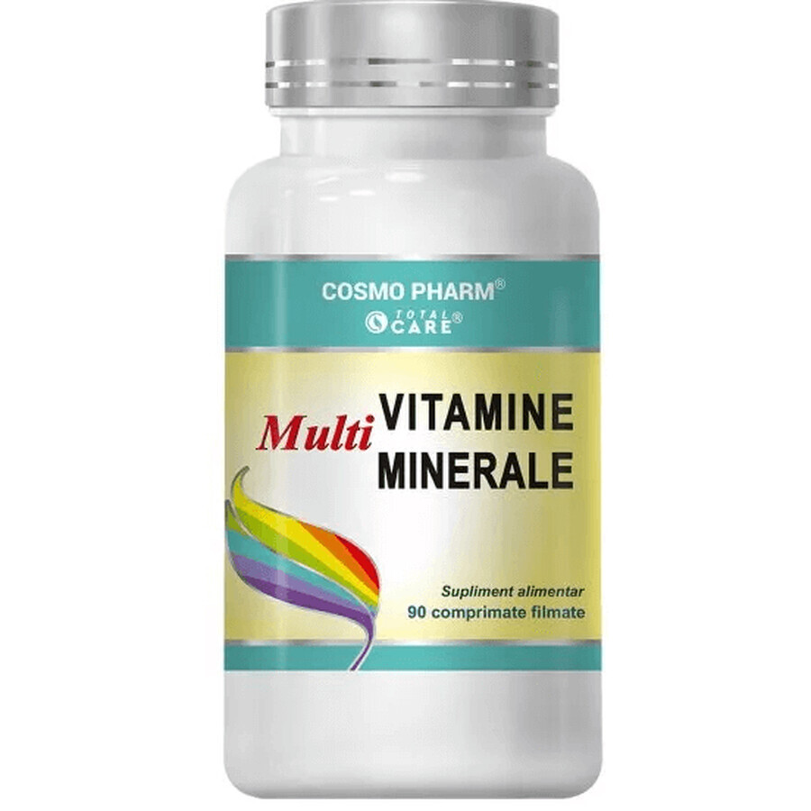 Multivitaminici e multiminerali, 90 compresse, Cosmopharm