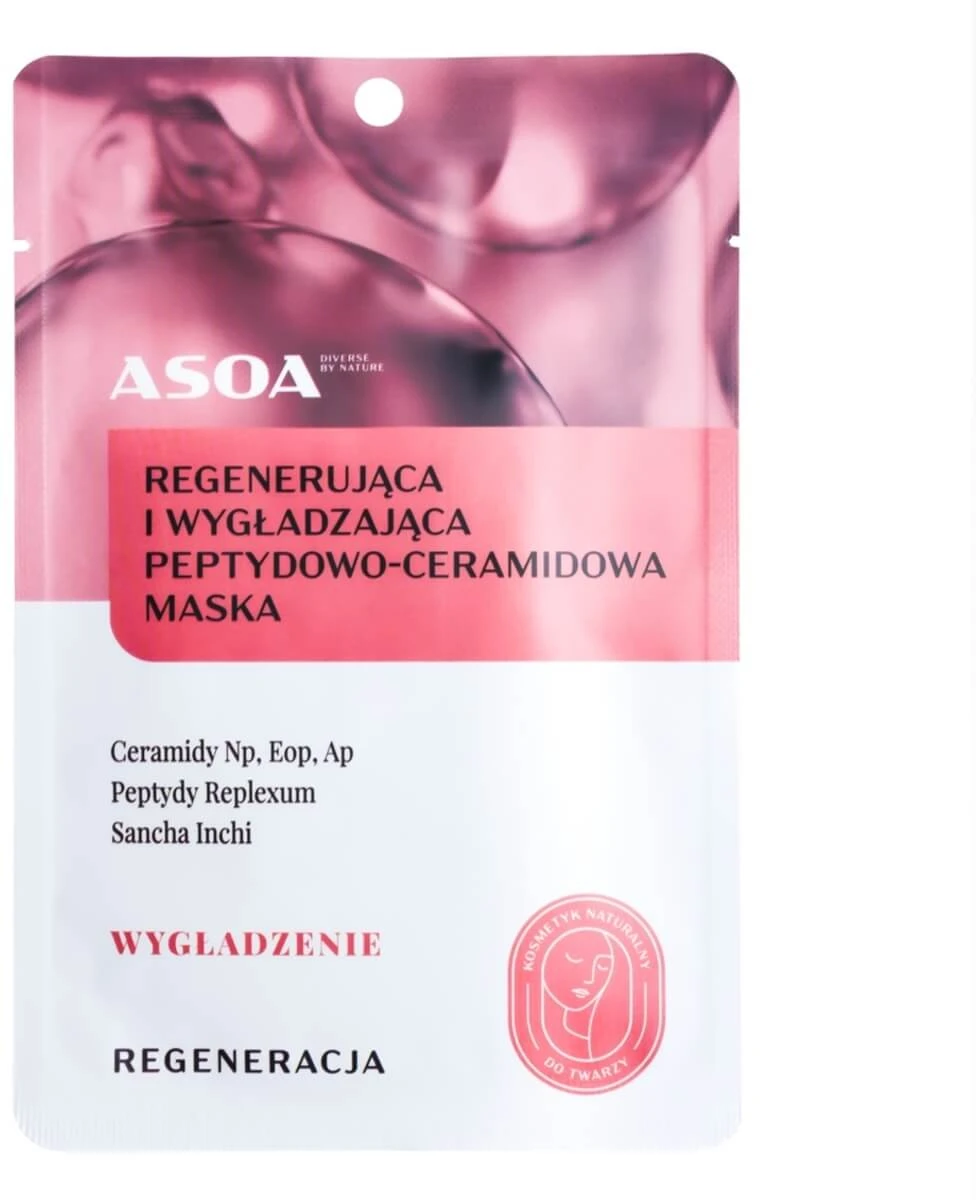 Asoa Peptide-Ceramide masker om stevigheid te herstellen 30 g