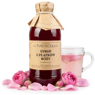 Jarabe de pétalos de rosa Green Touch 330 ml