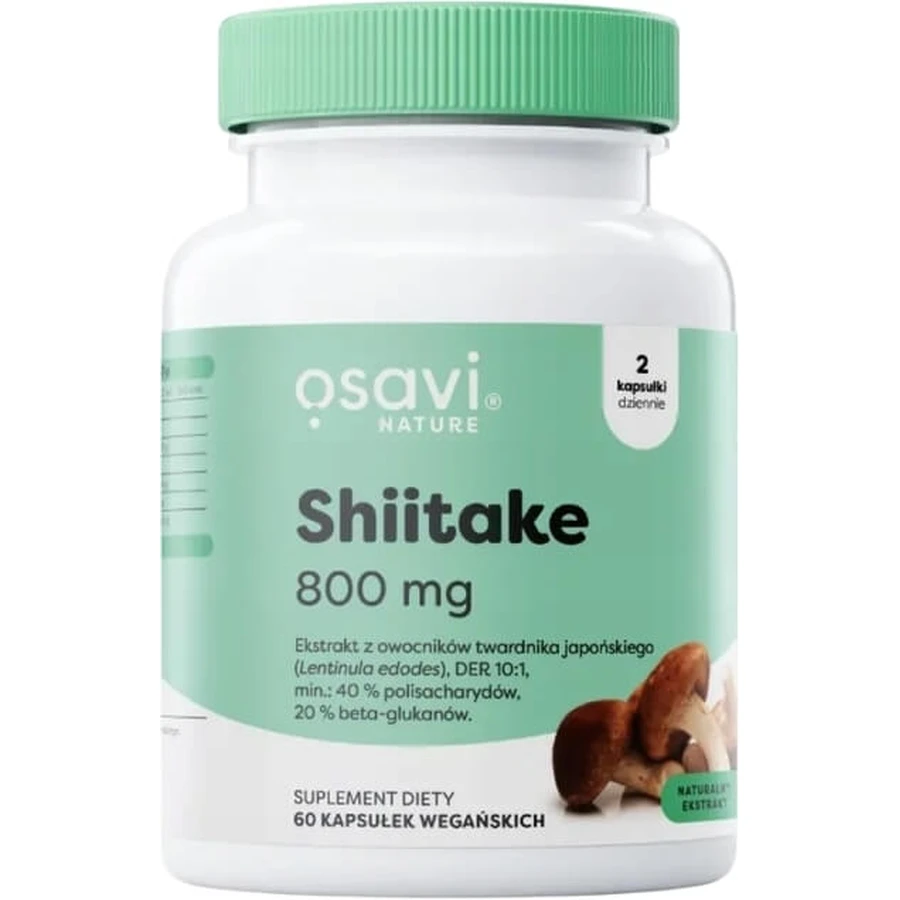 Osavi Shiitake 800 mg 60 Kapseln