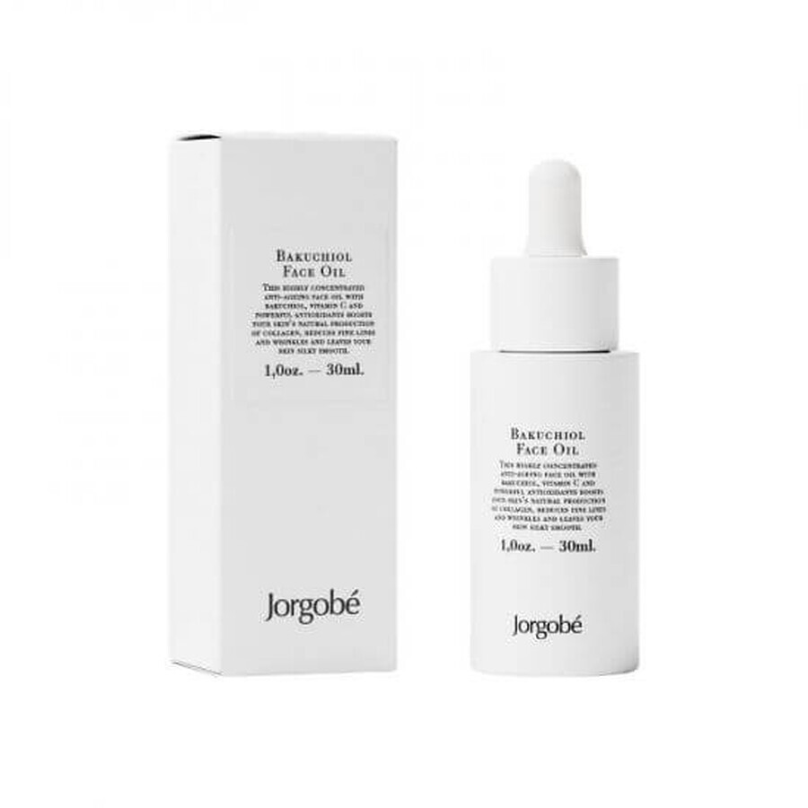 Ulei facial cu Bakuchiol, 30 ml, Jorgobe