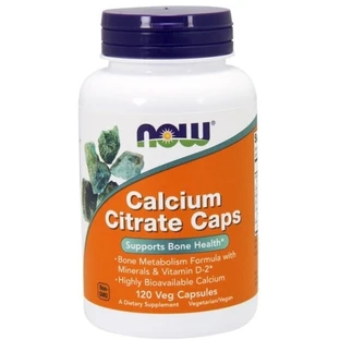Now Foods Calciumcitrat 120 Kapseln